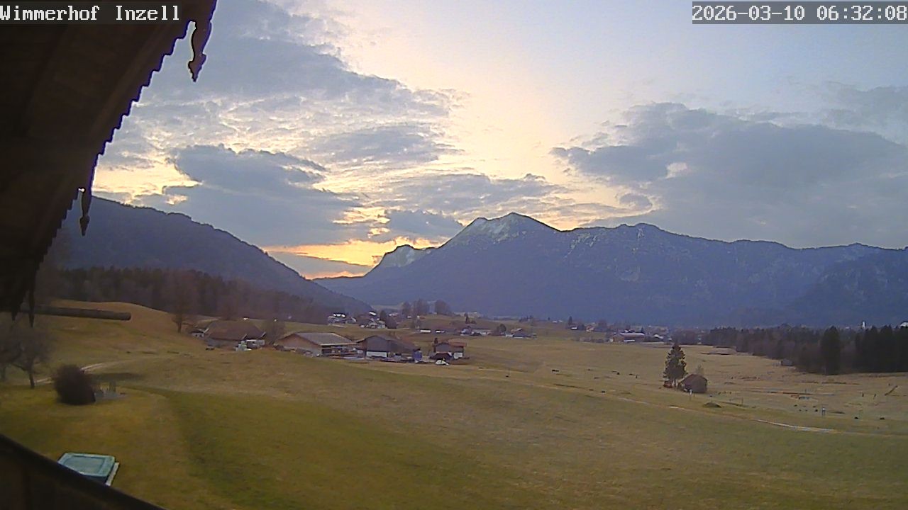 Archiv Foto Webcam Wimmerhof im Inzeller Tal