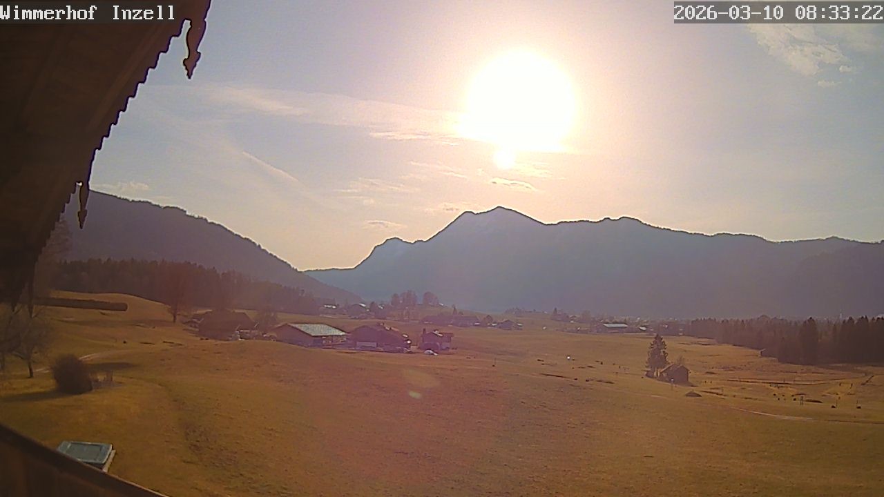 Archiv Foto Webcam Wimmerhof im Inzeller Tal