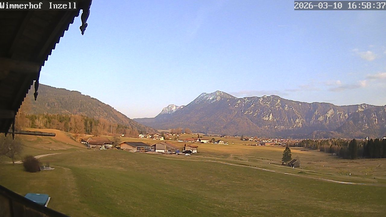Archiv Foto Webcam Wimmerhof im Inzeller Tal