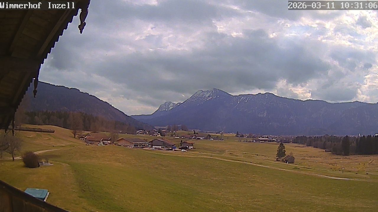 Archived image Webcam Inzell: Farmouse Wimmerhof