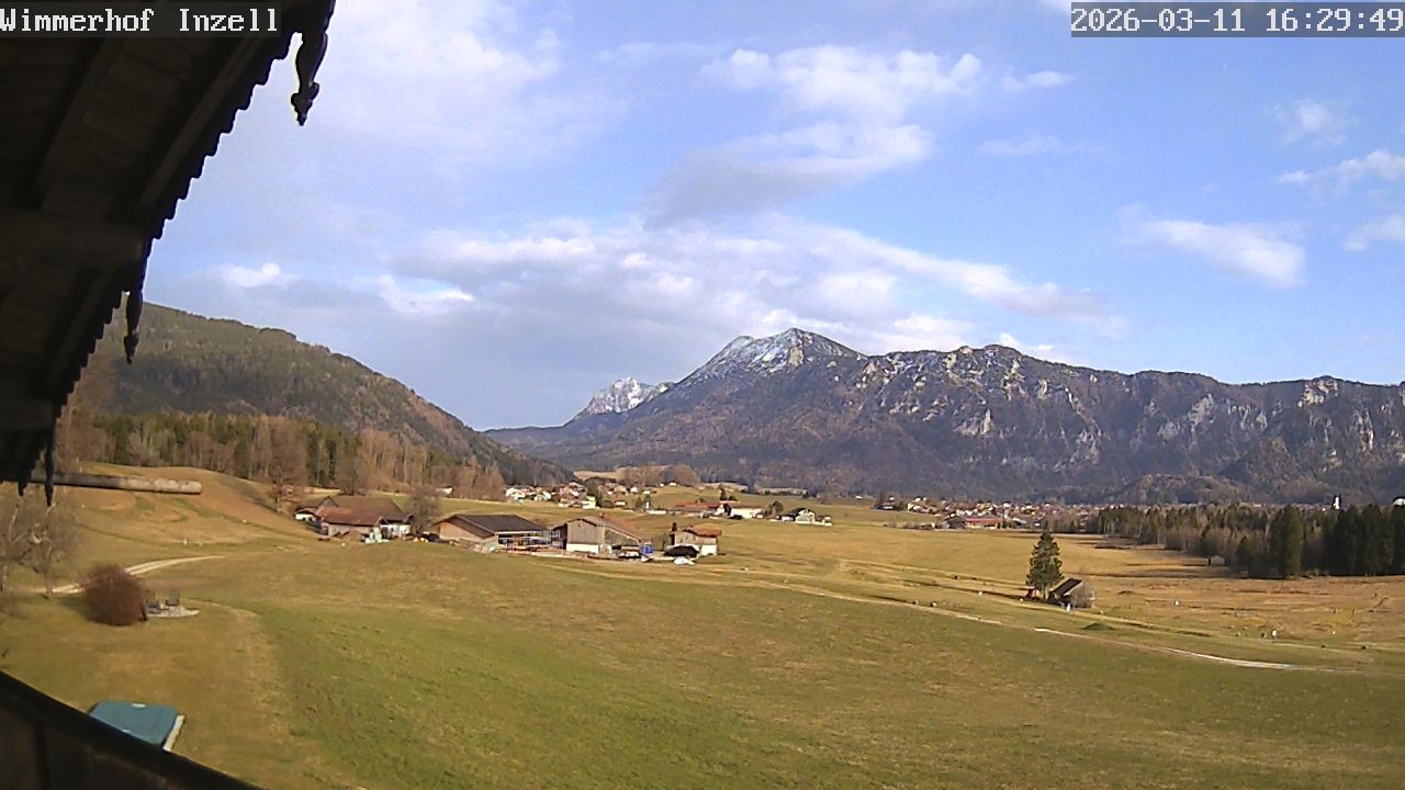 Archived image Webcam Inzell: Farmouse Wimmerhof