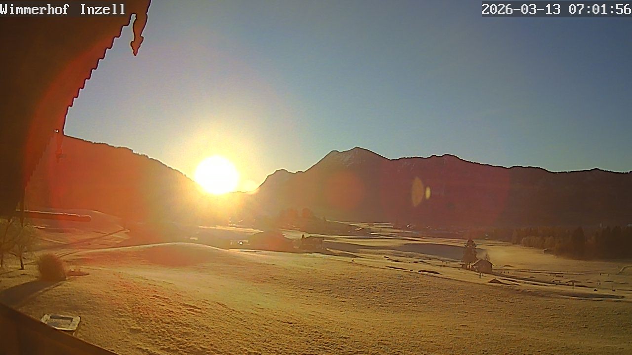 Archiv Foto Webcam Wimmerhof im Inzeller Tal