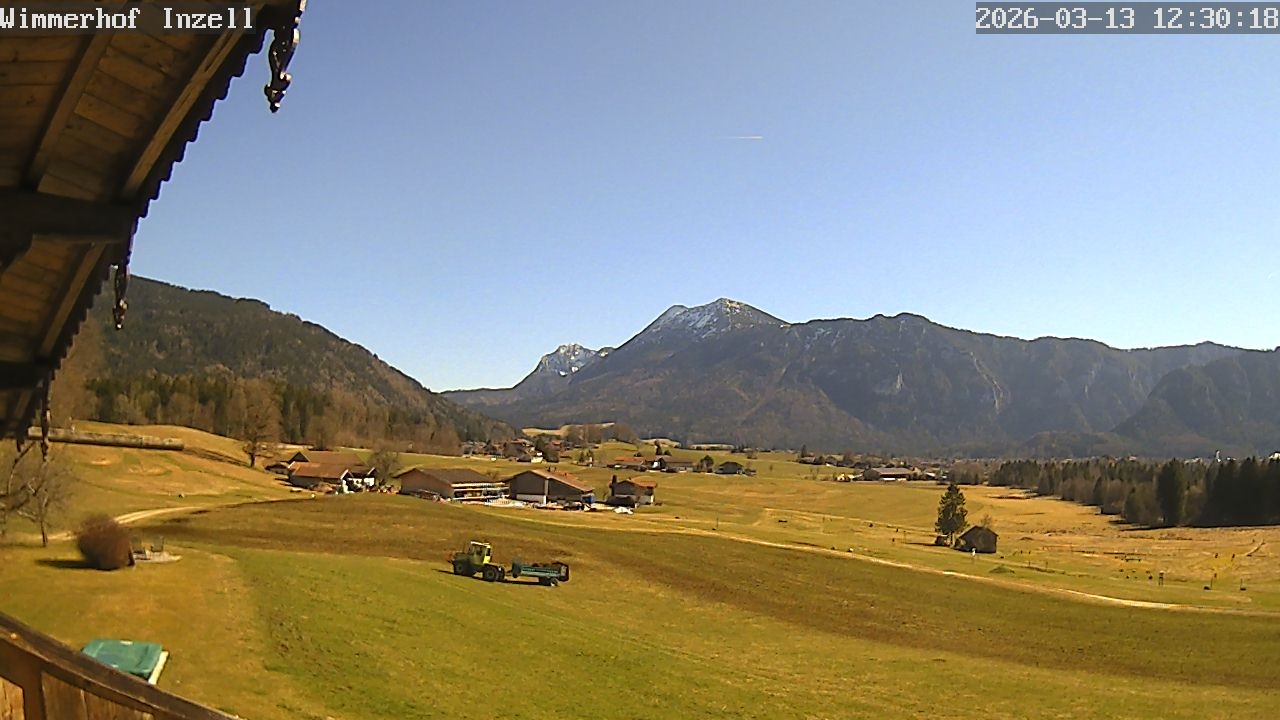 Archiv Foto Webcam Wimmerhof im Inzeller Tal
