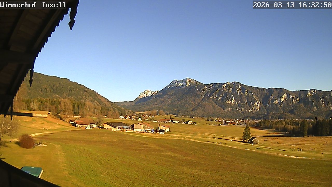 Archiv Foto Webcam Wimmerhof im Inzeller Tal