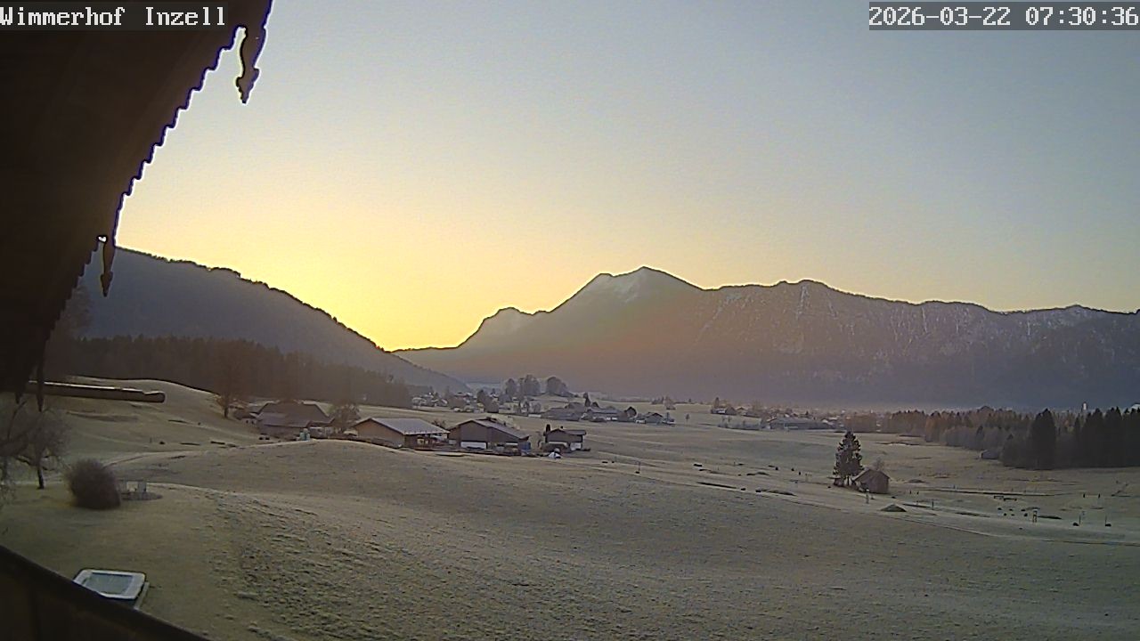 Archived image Webcam Inzell: Farmouse Wimmerhof