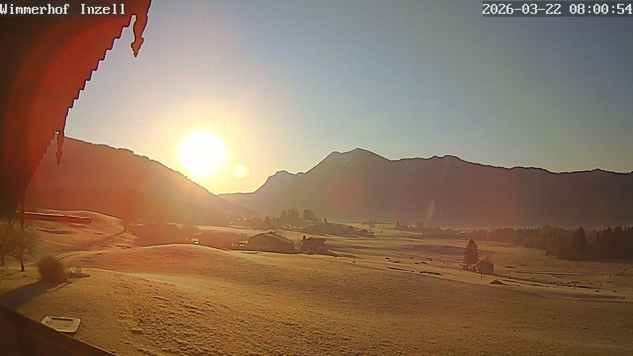Archived image Webcam Inzell: Farmouse Wimmerhof