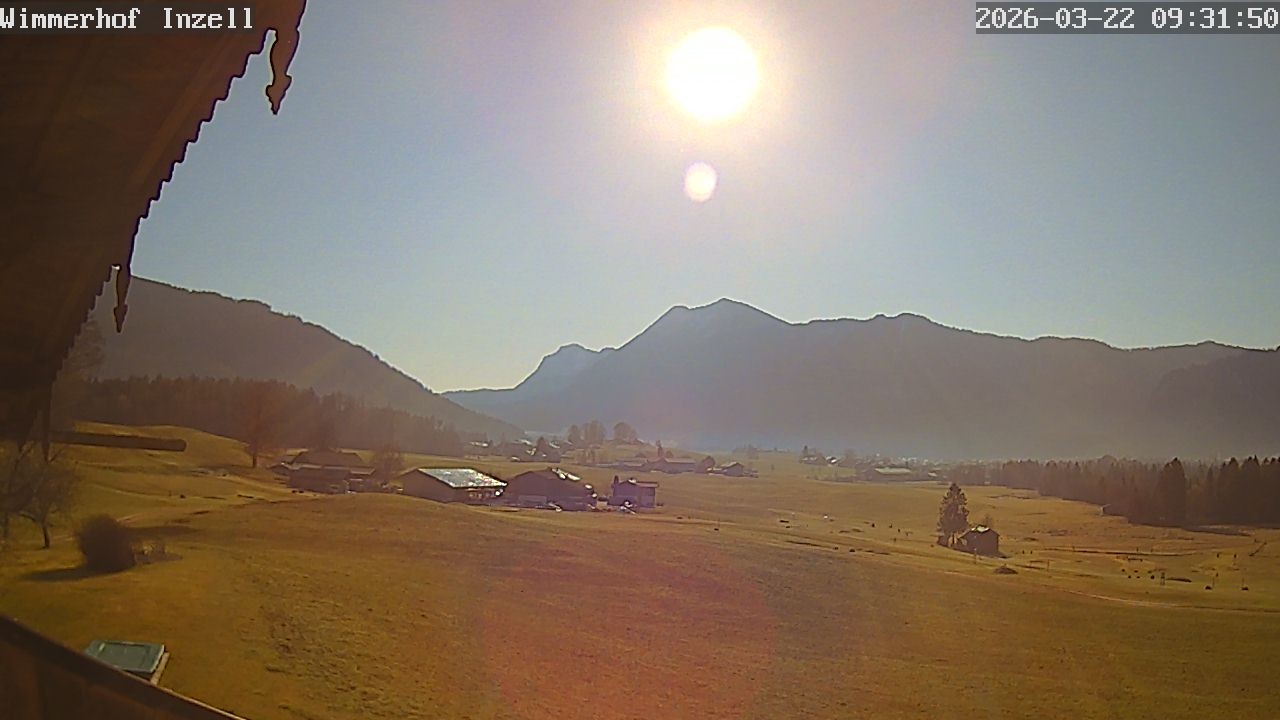 Archived image Webcam Inzell: Farmouse Wimmerhof