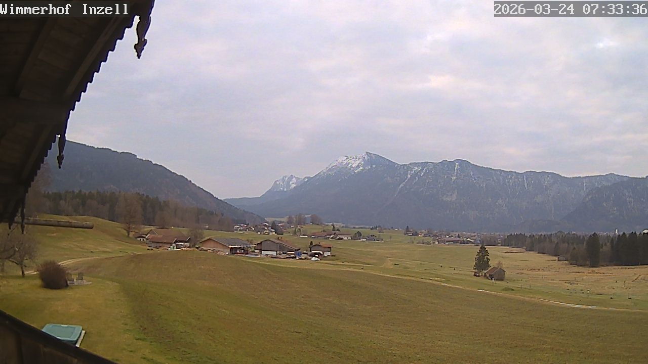 Archiv Foto Webcam Wimmerhof im Inzeller Tal