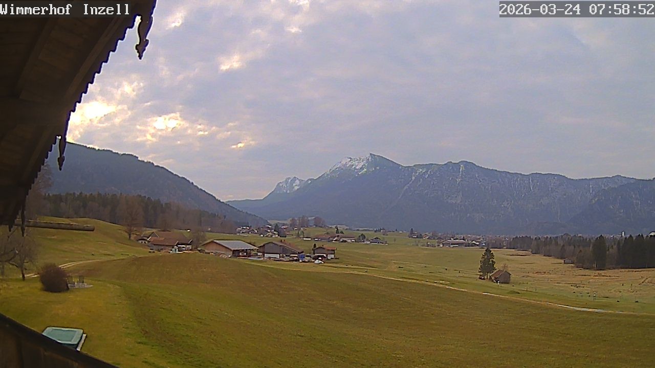 Archiv Foto Webcam Wimmerhof im Inzeller Tal