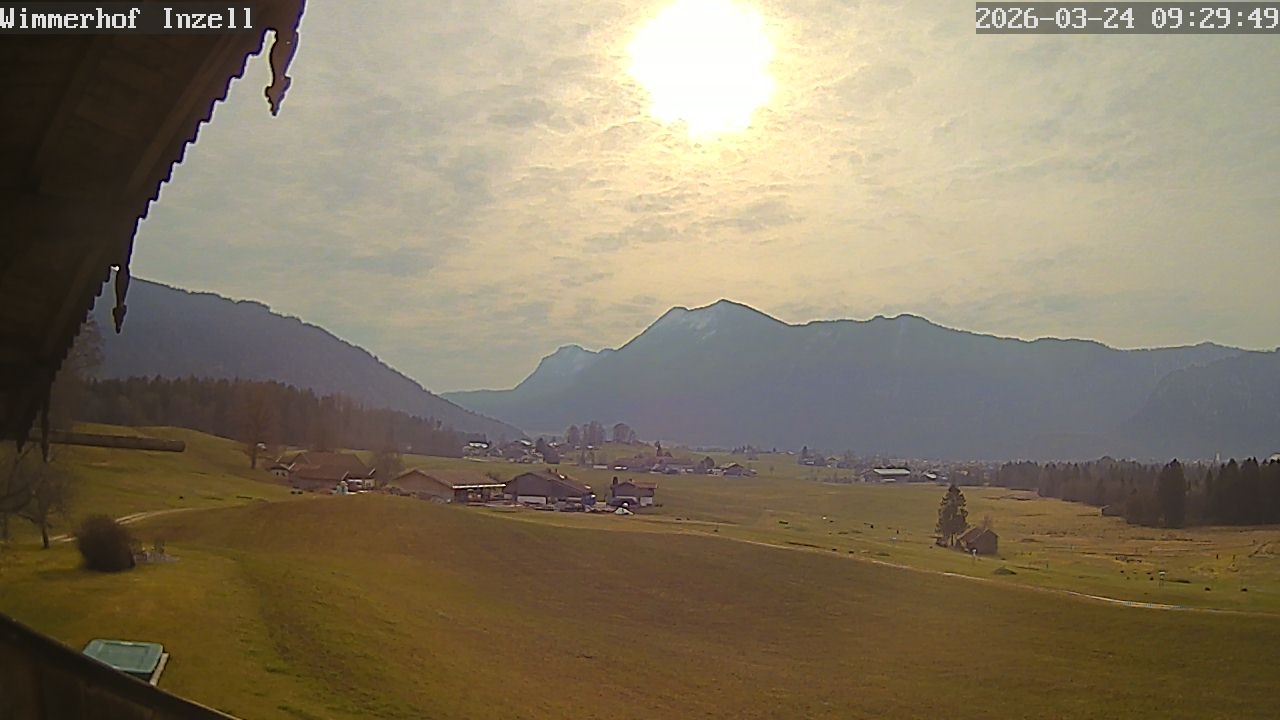 Archiv Foto Webcam Wimmerhof im Inzeller Tal