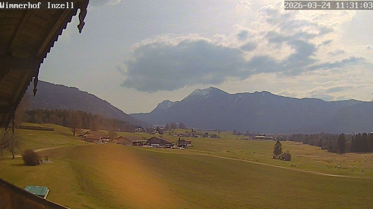 Archiv Foto Webcam Wimmerhof im Inzeller Tal