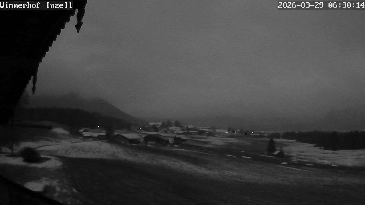 Archiv Foto Webcam Wimmerhof im Inzeller Tal
