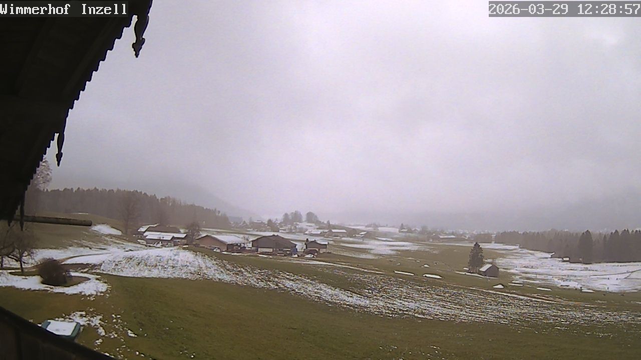 Archiv Foto Webcam Wimmerhof im Inzeller Tal