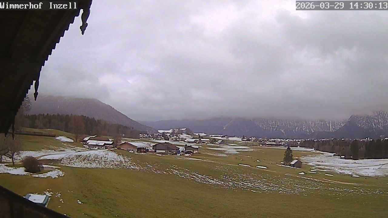 Archiv Foto Webcam Wimmerhof im Inzeller Tal