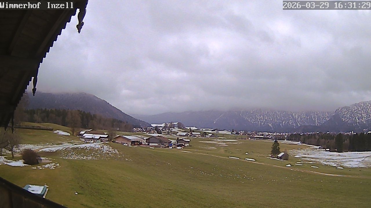 Archiv Foto Webcam Wimmerhof im Inzeller Tal