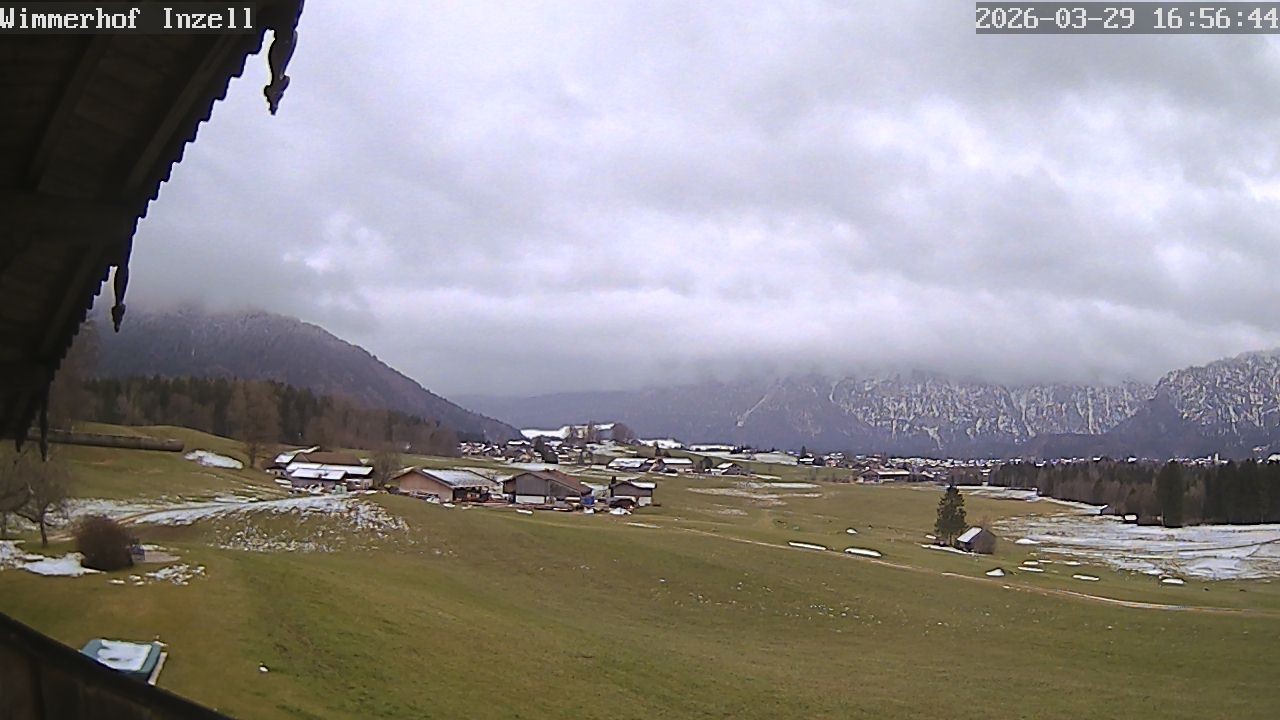 Archiv Foto Webcam Wimmerhof im Inzeller Tal