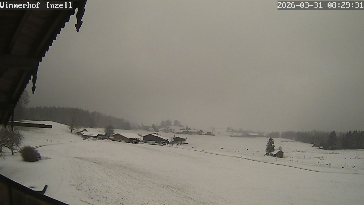 Archiv Foto Webcam Wimmerhof im Inzeller Tal
