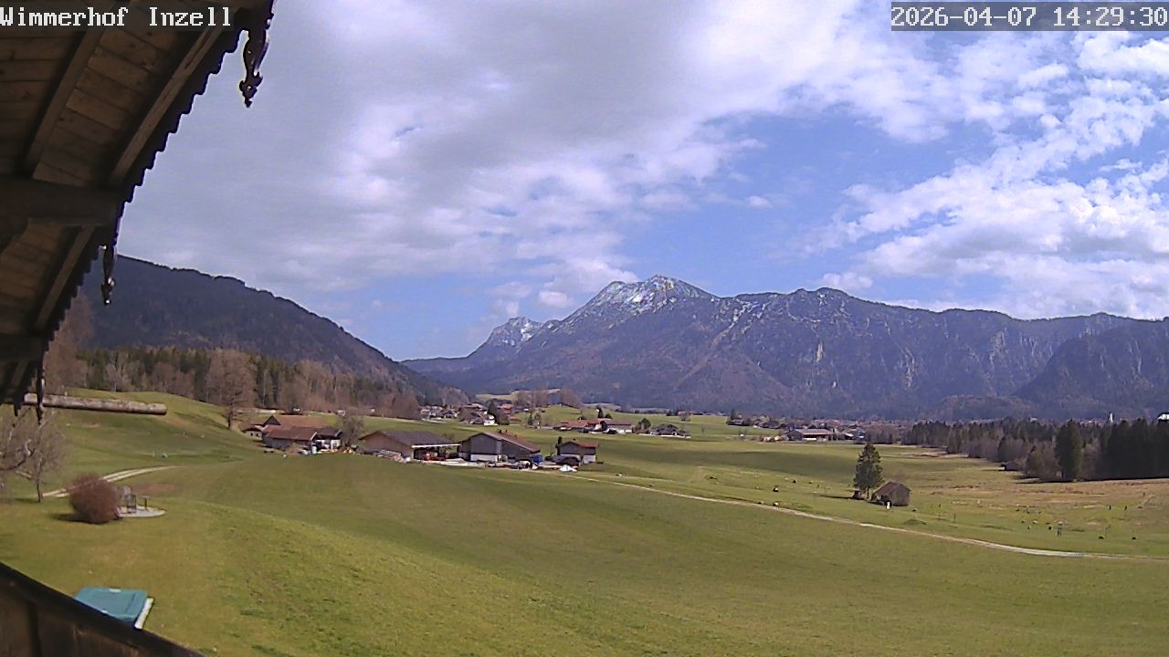 Archived image Webcam Inzell: Farmouse Wimmerhof