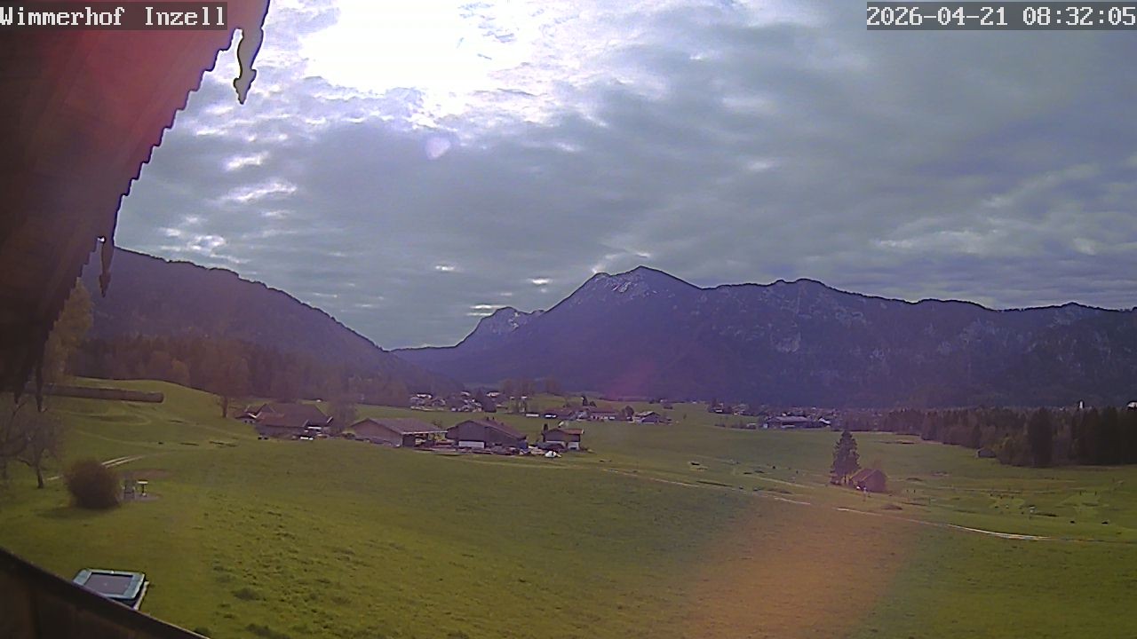 Archiv Foto Webcam Wimmerhof im Inzeller Tal