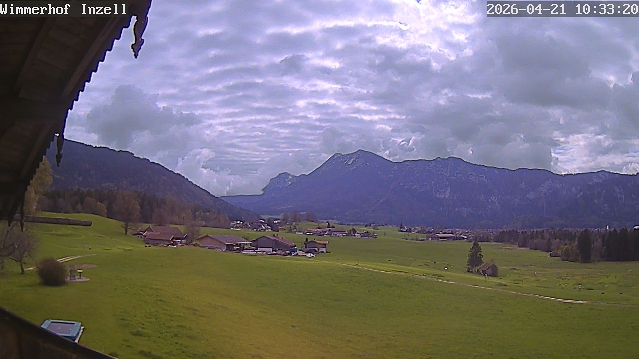 Archiv Foto Webcam Wimmerhof im Inzeller Tal