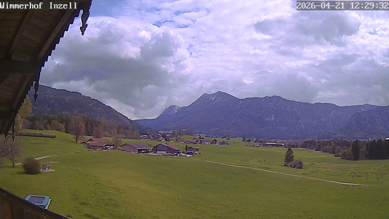 Archiv Foto Webcam Wimmerhof im Inzeller Tal