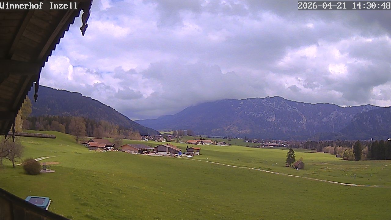 Archiv Foto Webcam Wimmerhof im Inzeller Tal