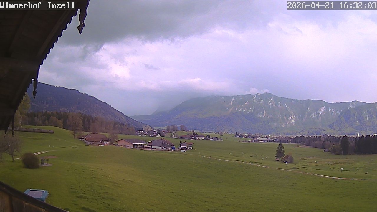 Archiv Foto Webcam Wimmerhof im Inzeller Tal