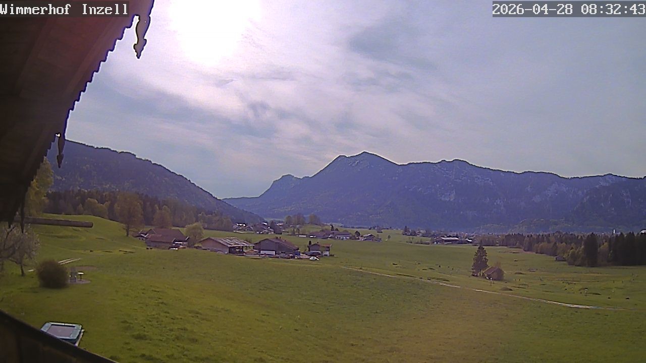 Archived image Webcam Inzell: Farmouse Wimmerhof