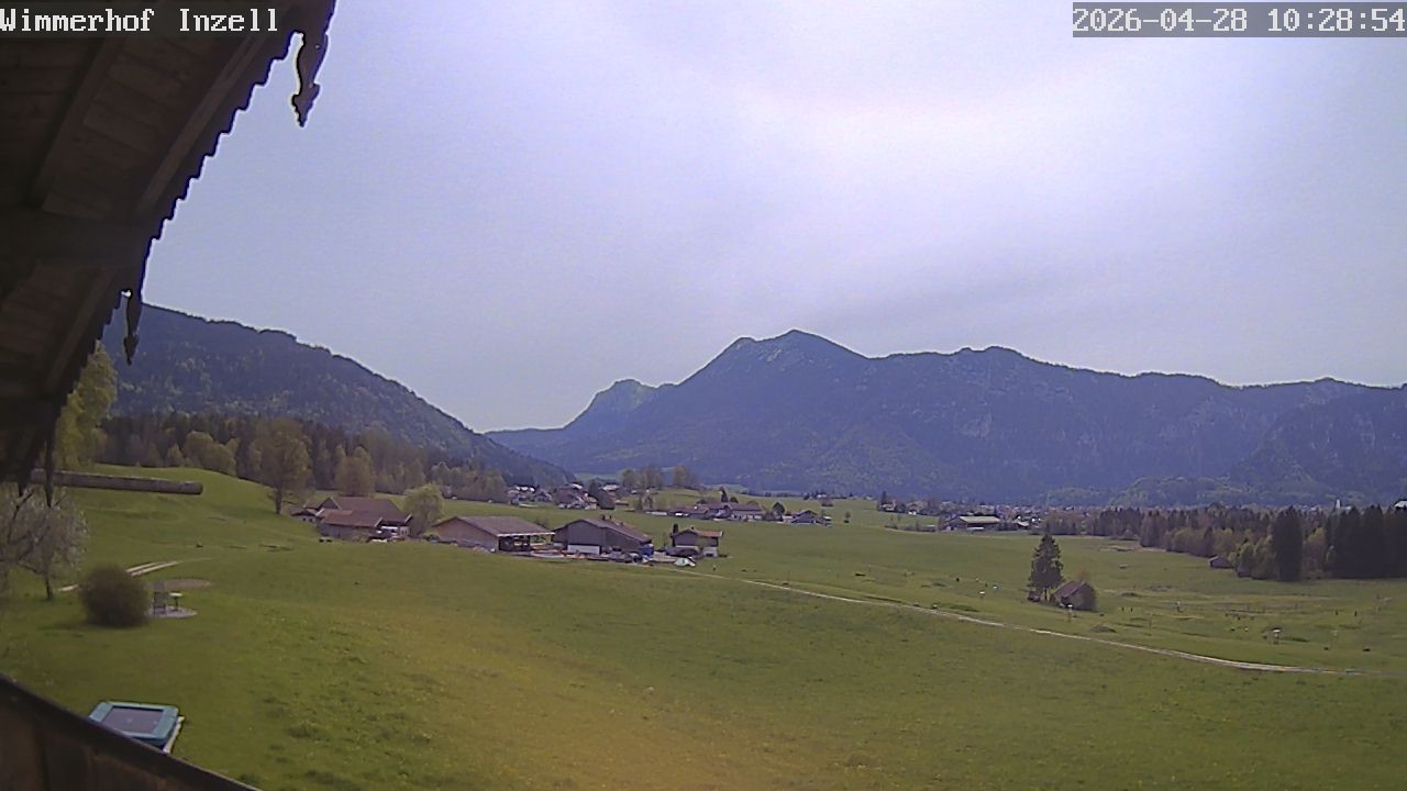 Archiv Foto Webcam Wimmerhof im Inzeller Tal