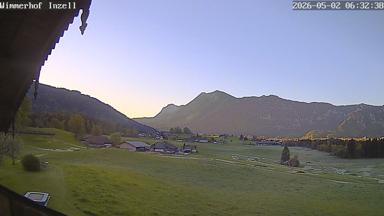Archiv Foto Webcam Wimmerhof im Inzeller Tal
