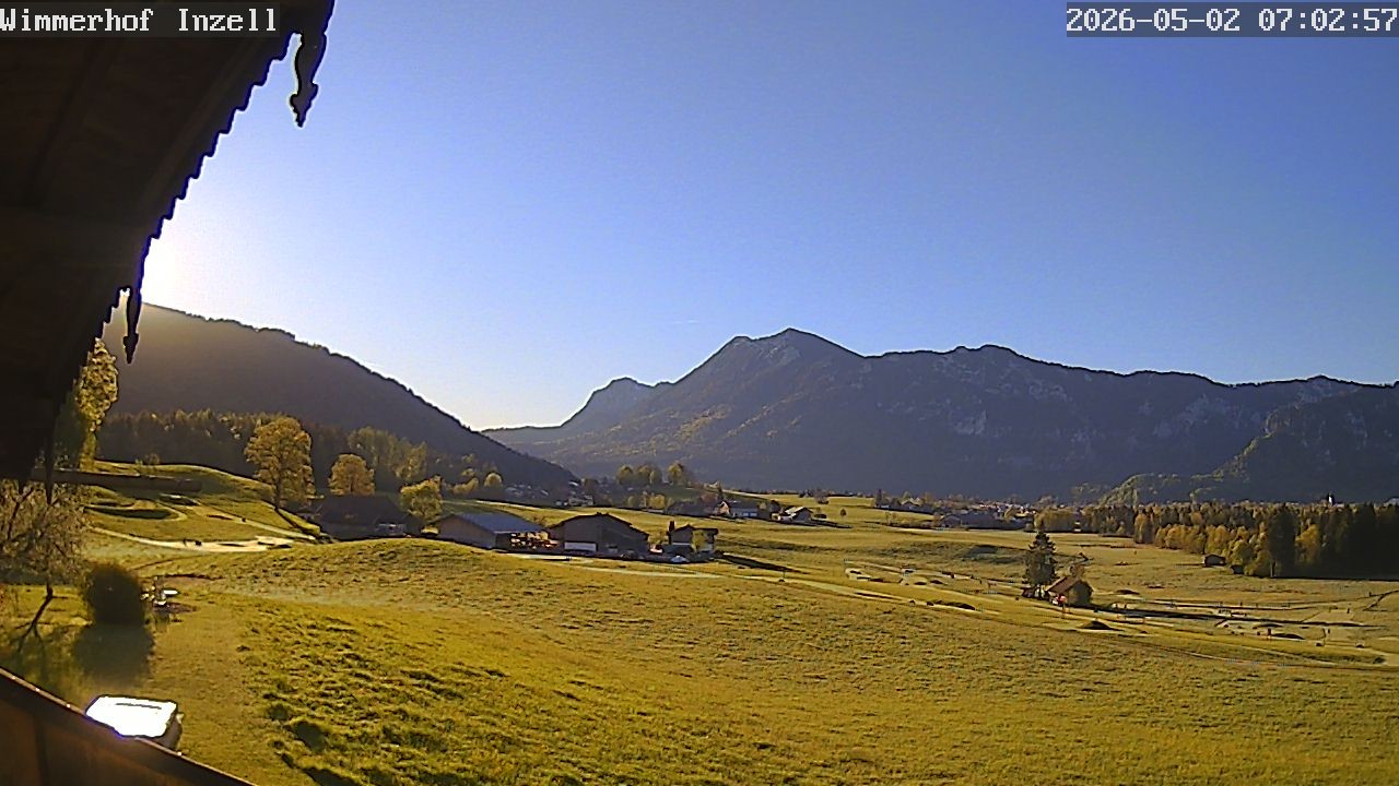 Archiv Foto Webcam Wimmerhof im Inzeller Tal
