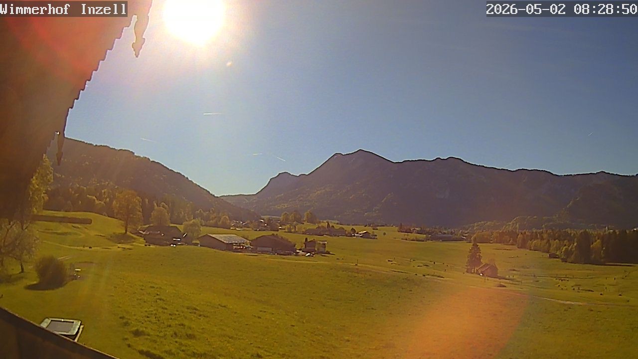 Archiv Foto Webcam Wimmerhof im Inzeller Tal