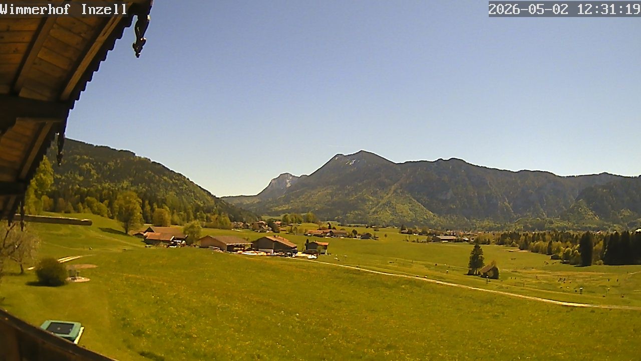 Archiv Foto Webcam Wimmerhof im Inzeller Tal
