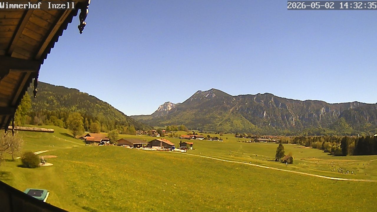Archiv Foto Webcam Wimmerhof im Inzeller Tal