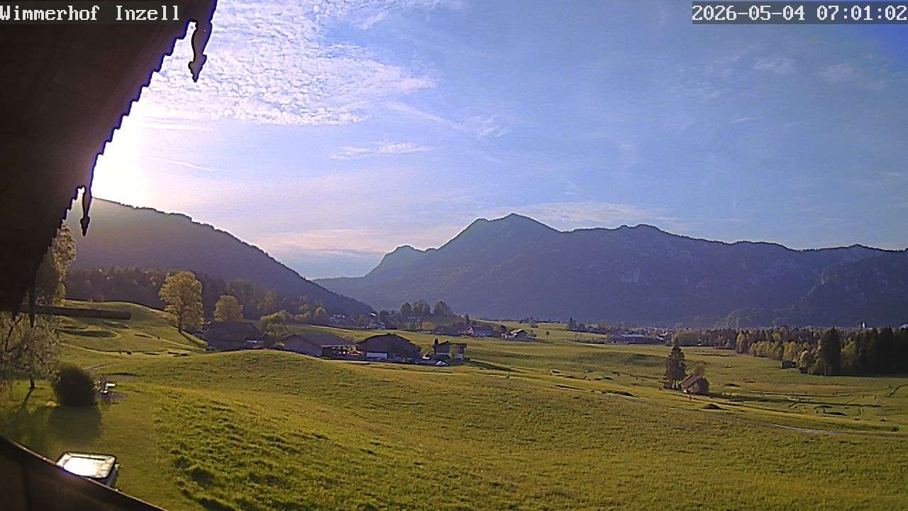 Archived image Webcam Inzell: Farmouse Wimmerhof