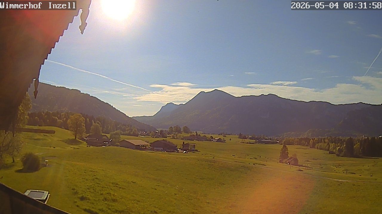 Archived image Webcam Inzell: Farmouse Wimmerhof