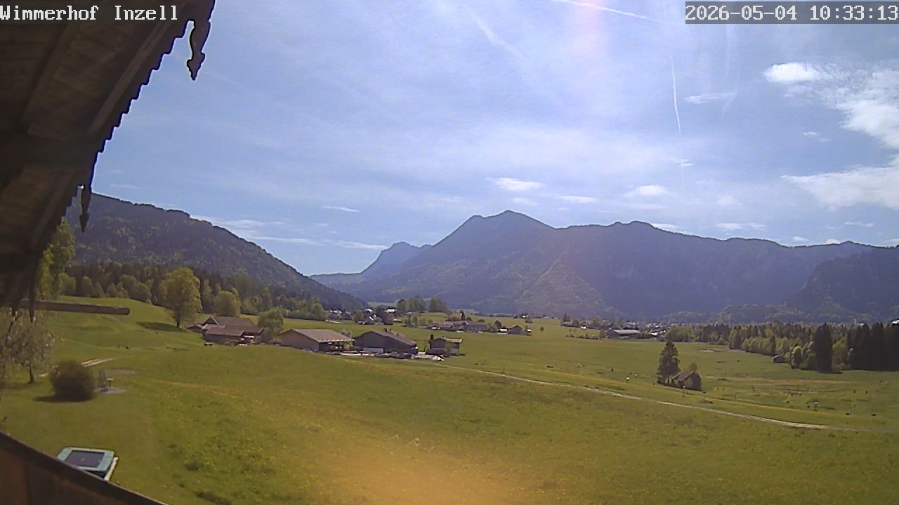 Archived image Webcam Inzell: Farmouse Wimmerhof