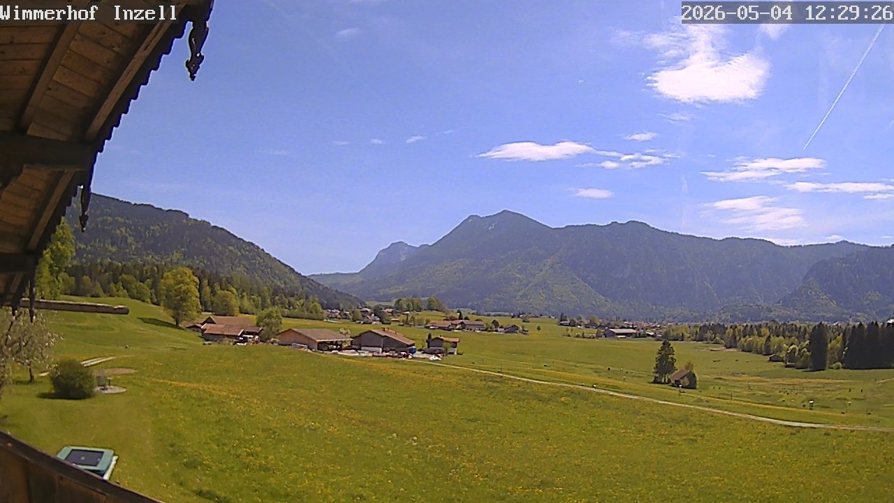 Archived image Webcam Inzell: Farmouse Wimmerhof
