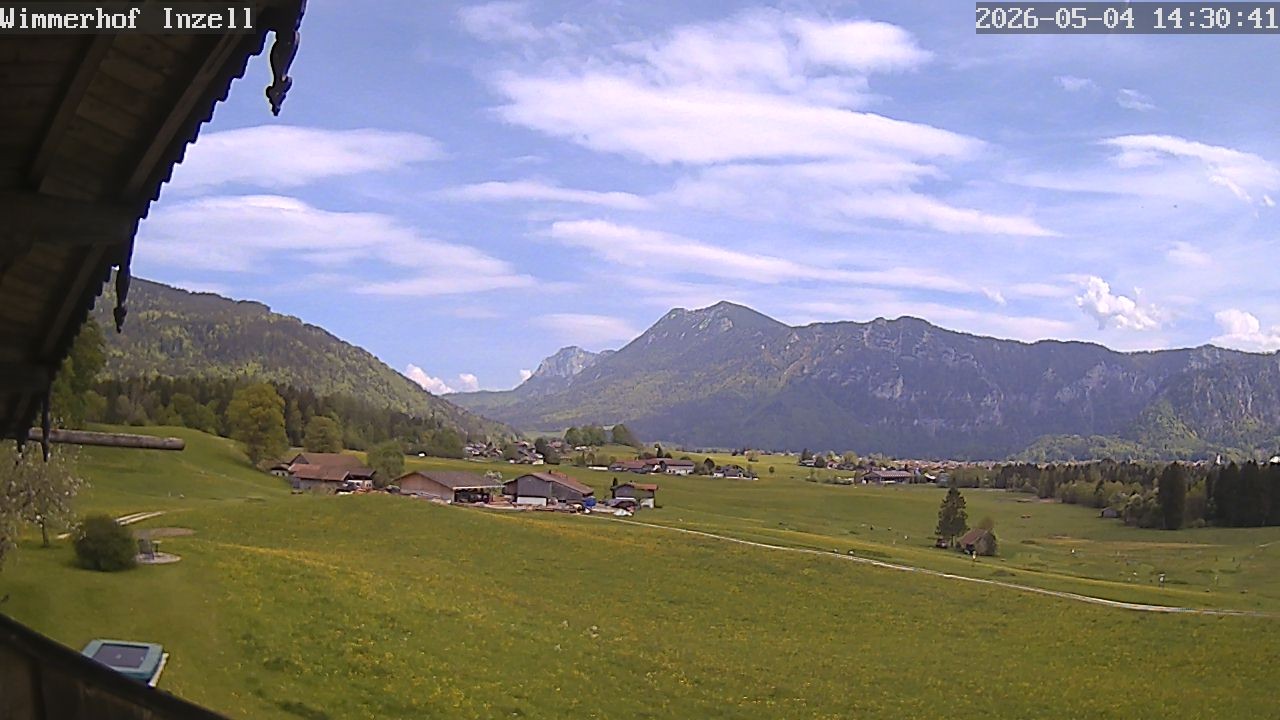 Archived image Webcam Inzell: Farmouse Wimmerhof