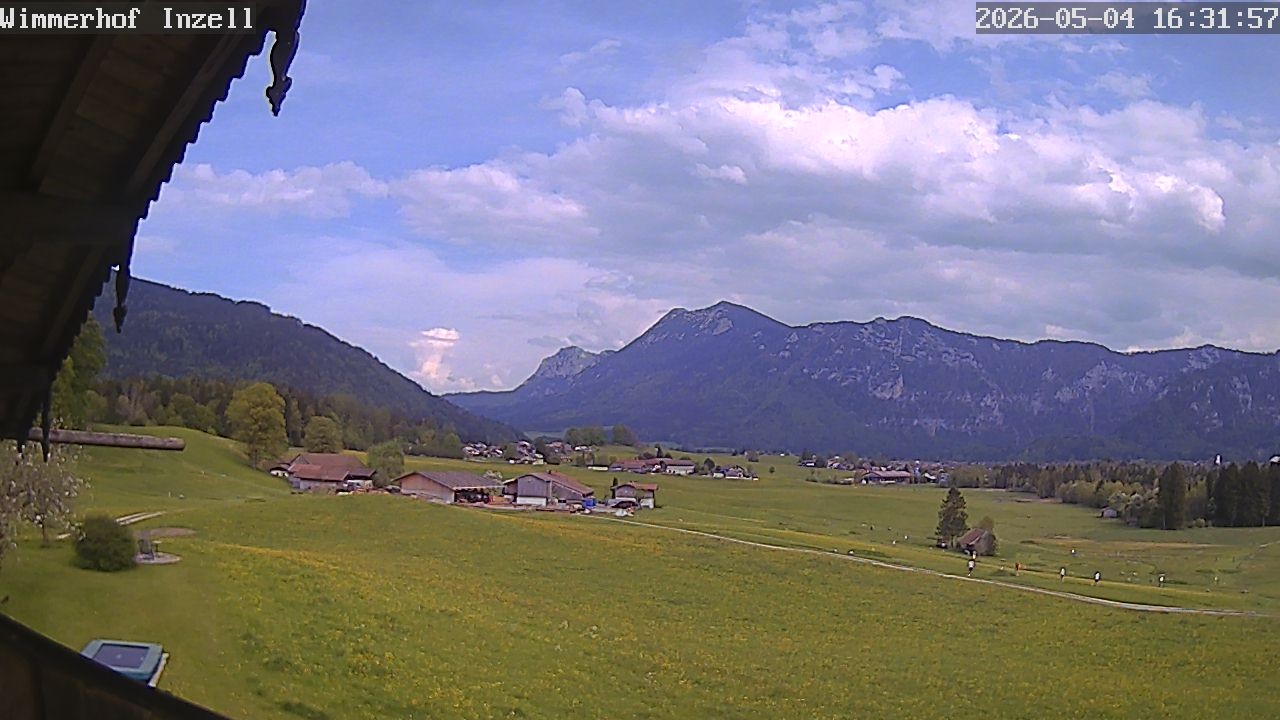 Archived image Webcam Inzell: Farmouse Wimmerhof