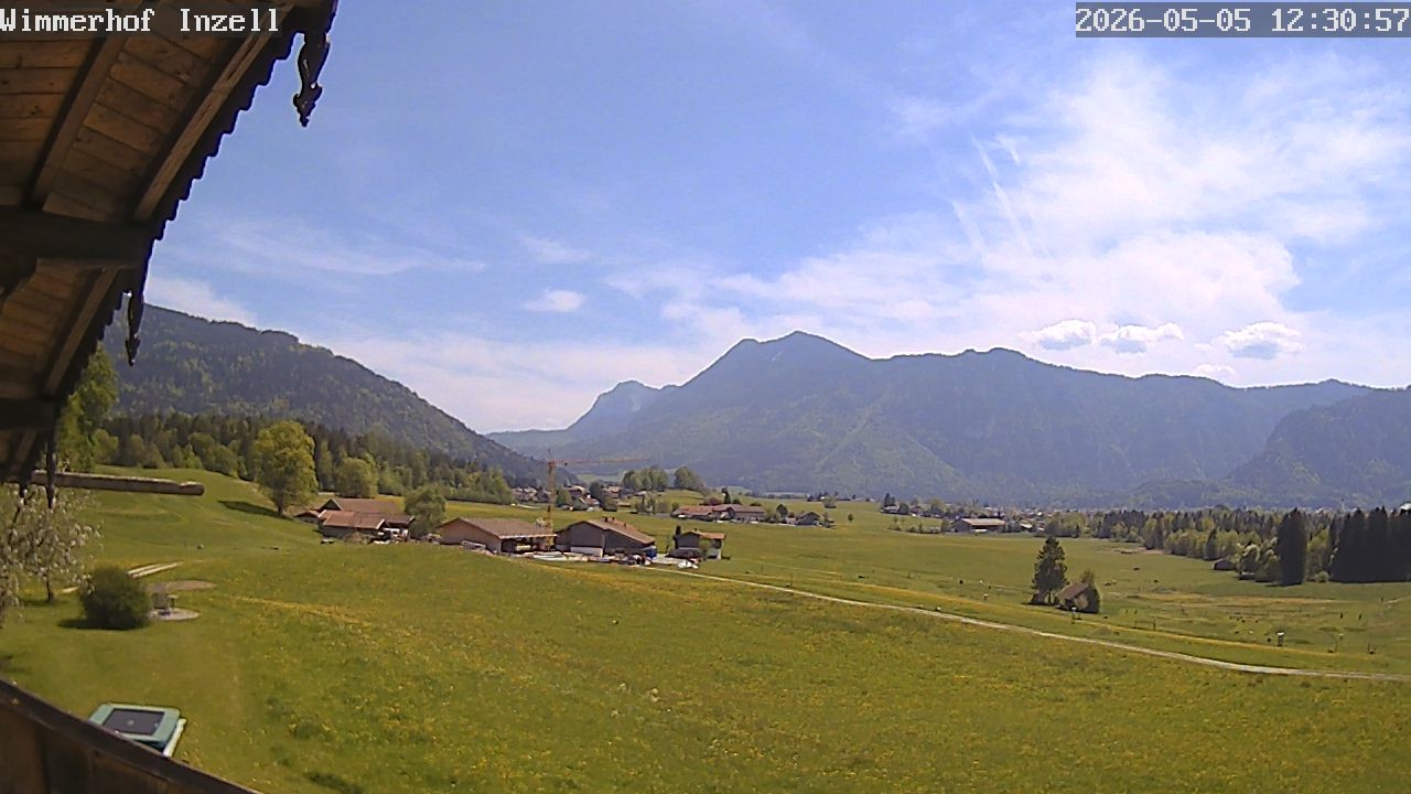 Archiv Foto Webcam Wimmerhof im Inzeller Tal