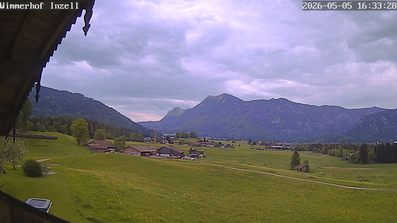 Archiv Foto Webcam Wimmerhof im Inzeller Tal