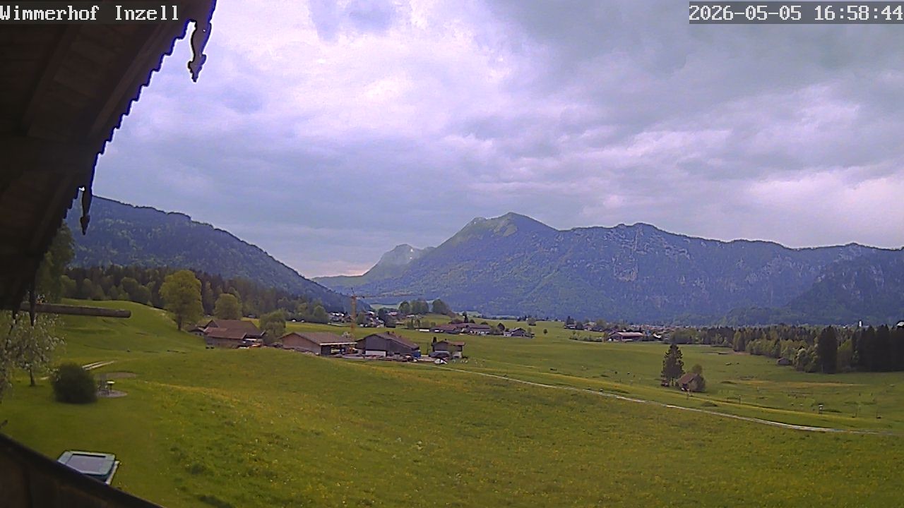 Archiv Foto Webcam Wimmerhof im Inzeller Tal