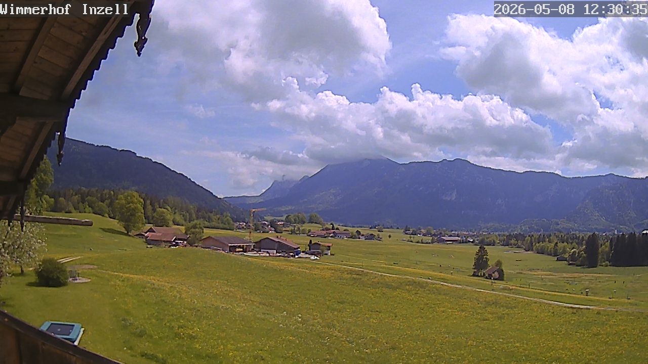 Archiv Foto Webcam Wimmerhof im Inzeller Tal