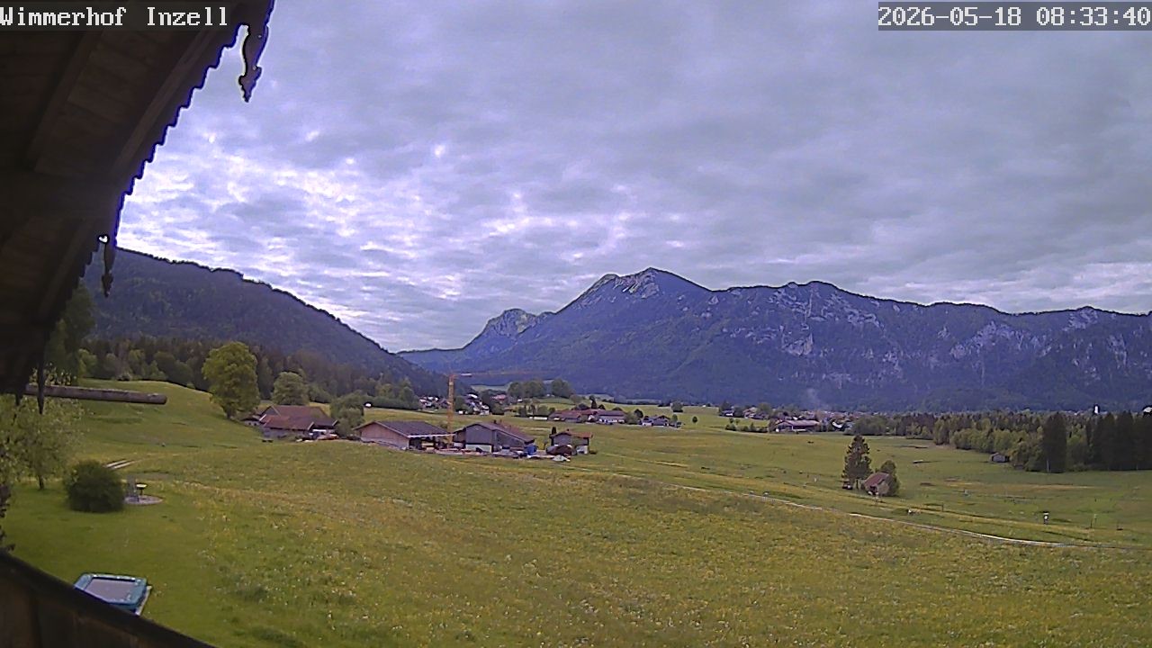Archiv Foto Webcam Wimmerhof im Inzeller Tal