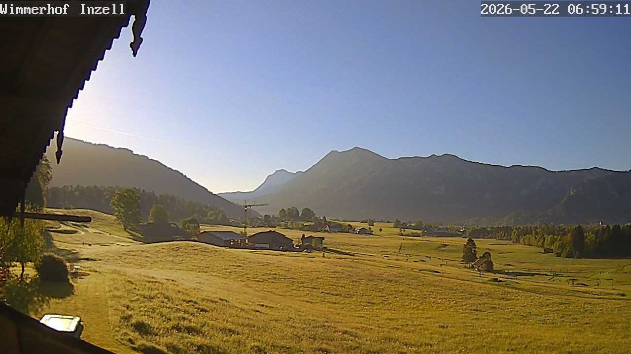 Archived image Webcam Inzell: Farmouse Wimmerhof