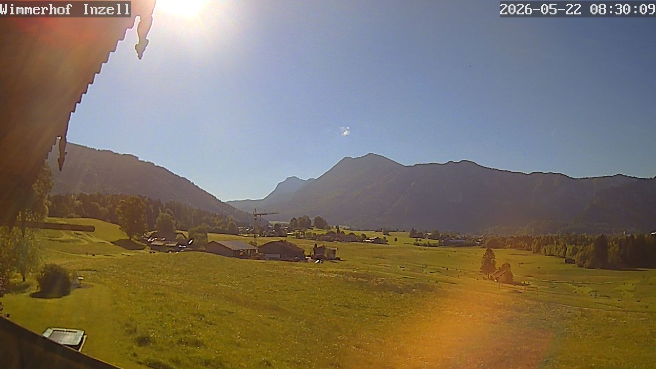 Archived image Webcam Inzell: Farmouse Wimmerhof