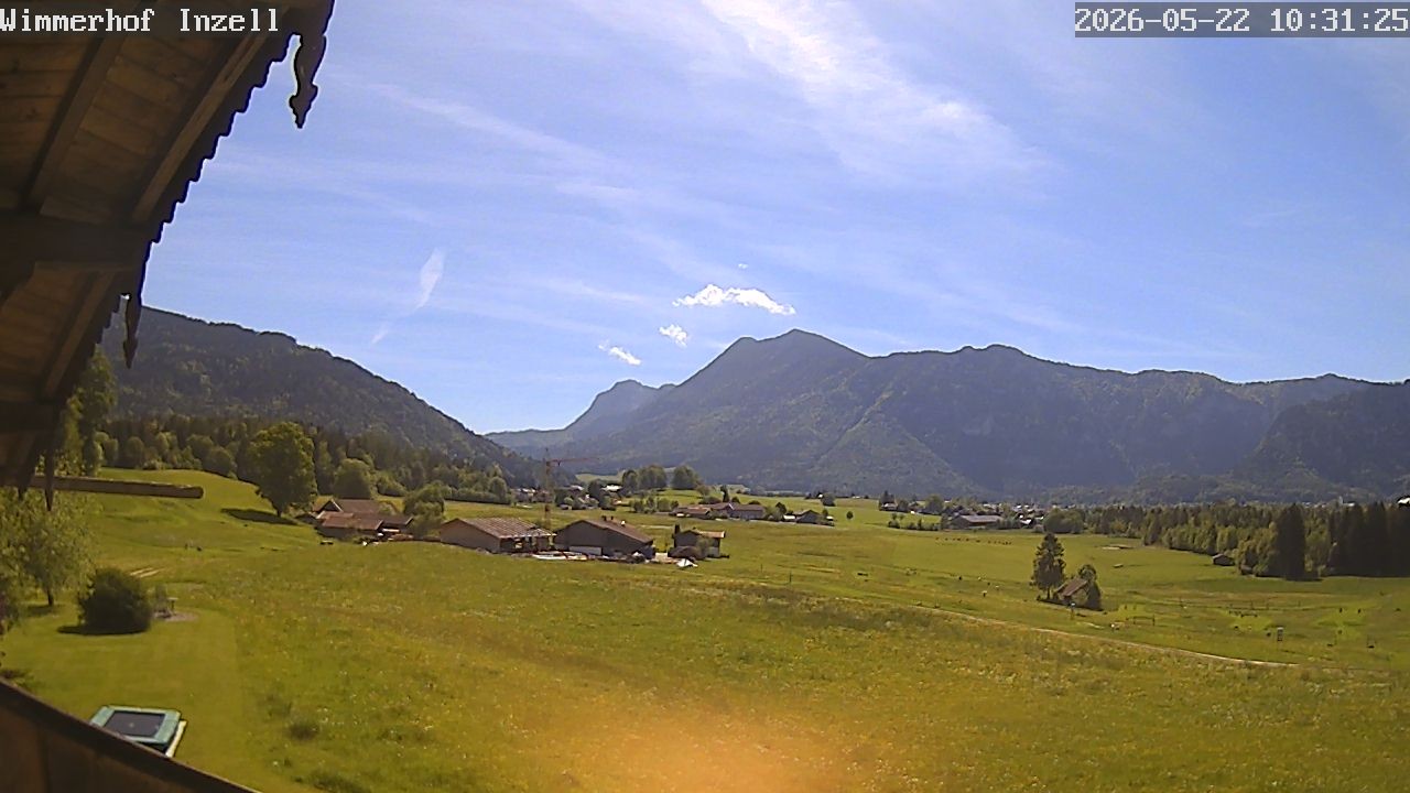Archived image Webcam Inzell: Farmouse Wimmerhof