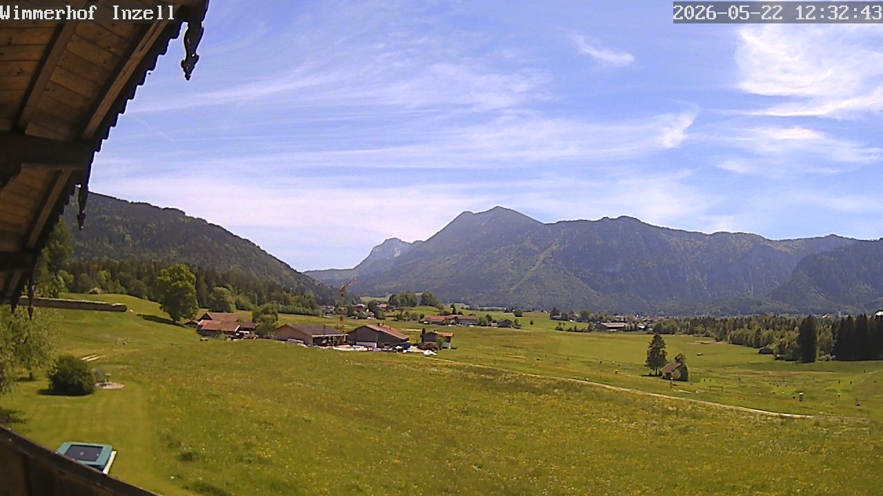Archived image Webcam Inzell: Farmouse Wimmerhof