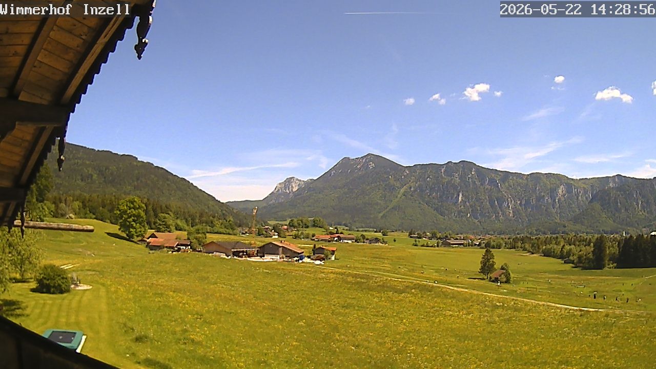 Archived image Webcam Inzell: Farmouse Wimmerhof